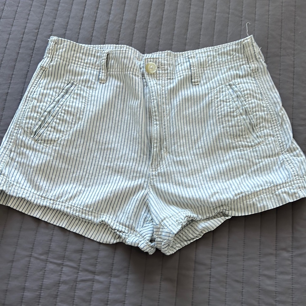 American Eagle Stripe Shorts - 8